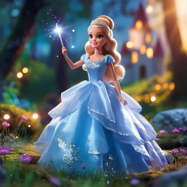 Barbie set 'Disney prinsessensprookje'