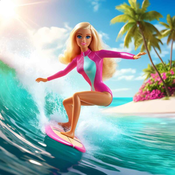 Barbie set 'Lekker dagje surfen'