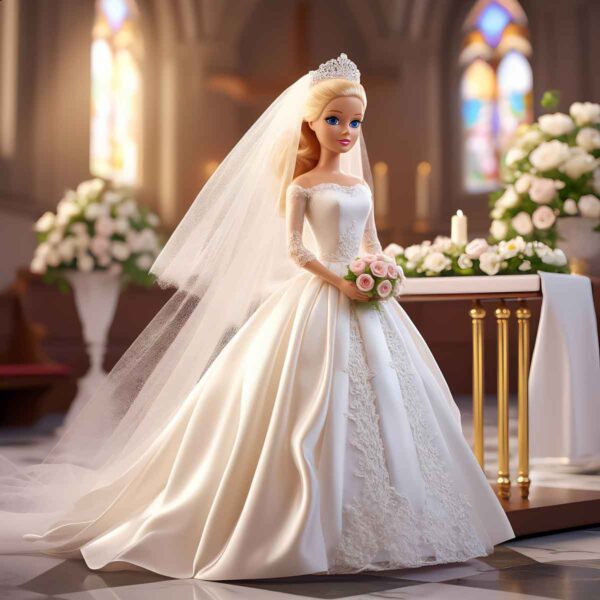 Barbie set 'Trouwen'